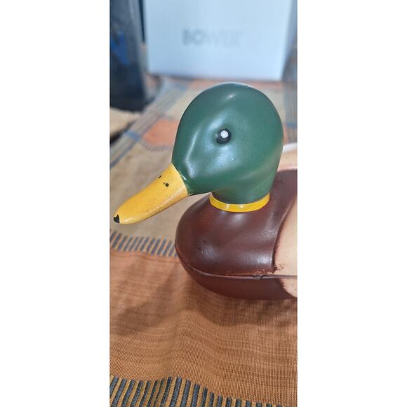 1978 Avon Mallard duck ceramic organizer- hand-painted- made in Brazil- nice! - Picture 6 of 6